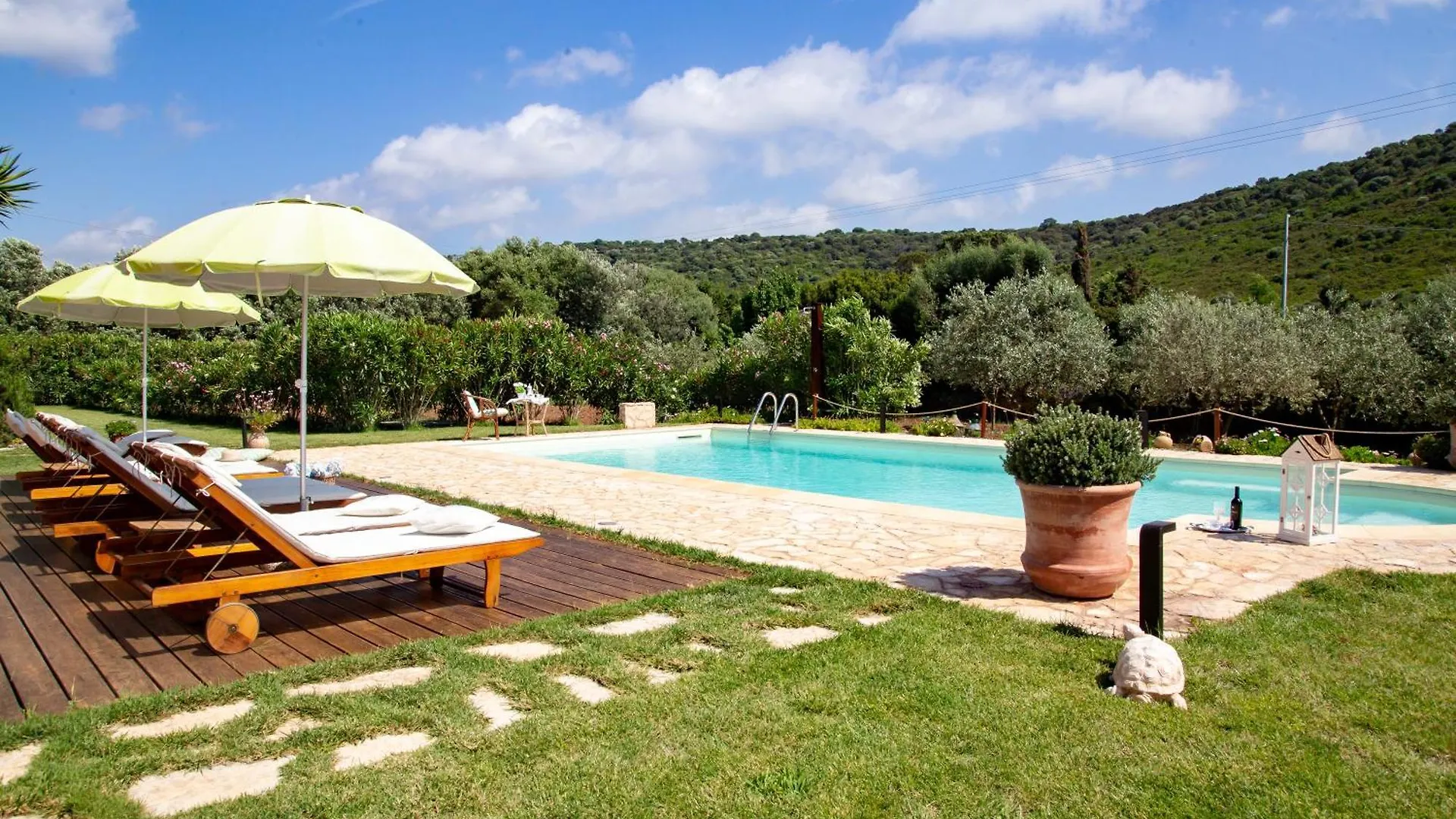 Villa Saige , Piscina Con Idromassaggio Alghero Italy